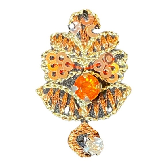 Anthropologie Pilcro Script High-Rise Embellished Skinny Jeans size 27 - Picture 10 of 12